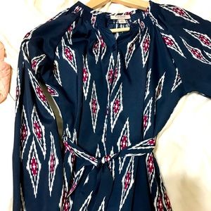 Tucker for Target blue patterned dress